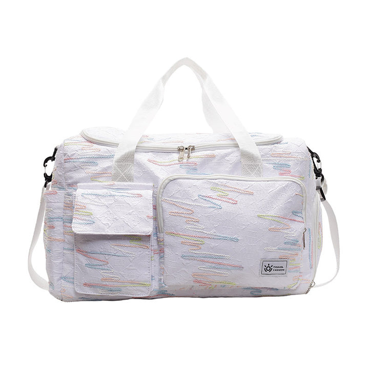 Embroidered Weekender Duffel Kalsten