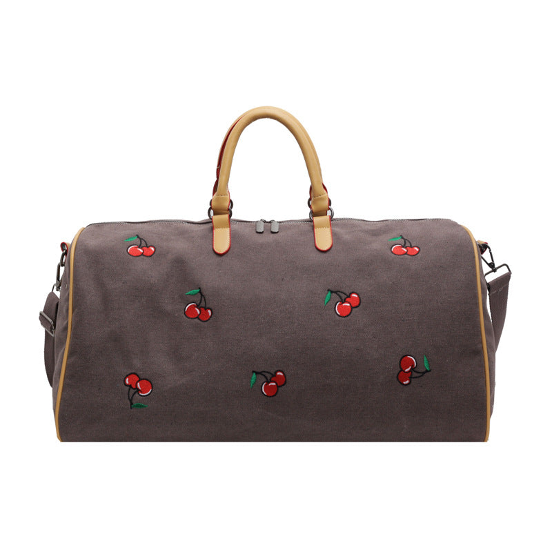 Elegant Embroidered Travel Duffle Bag Kalsten