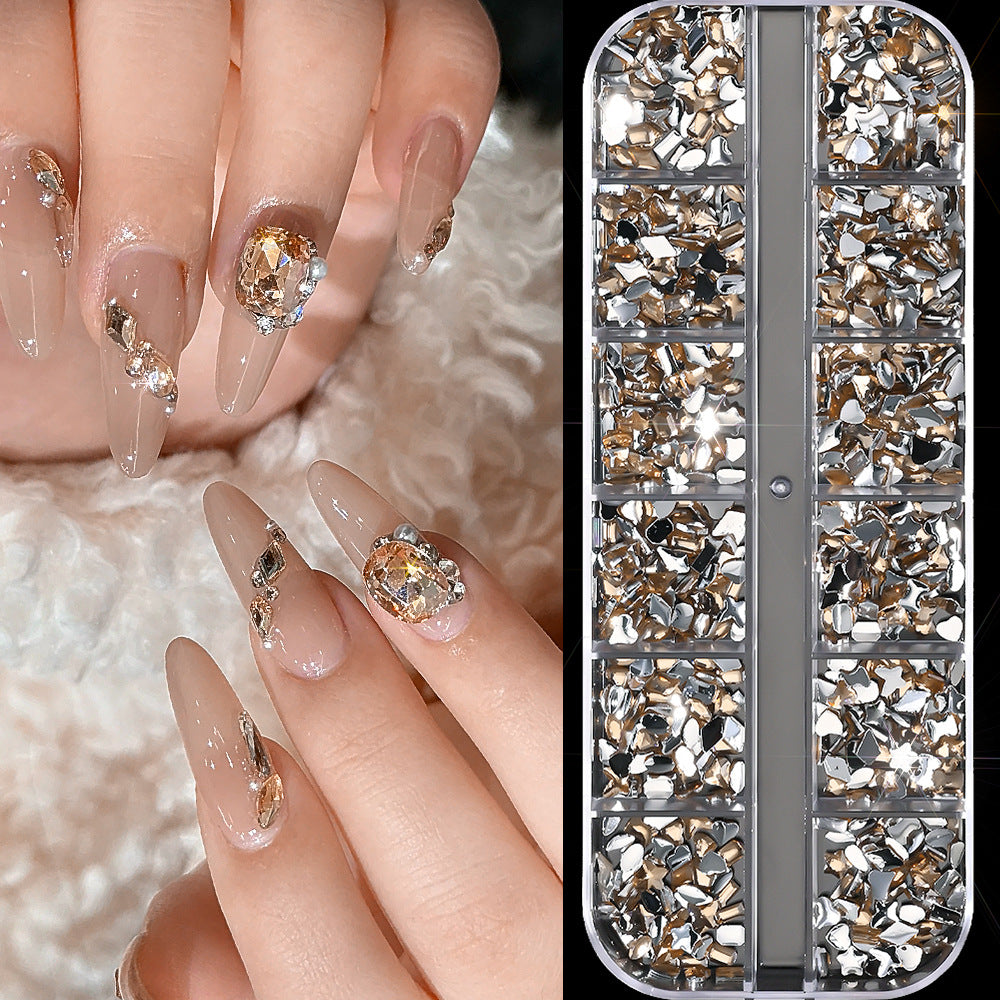 Nail Art Decorative Gemstone Set