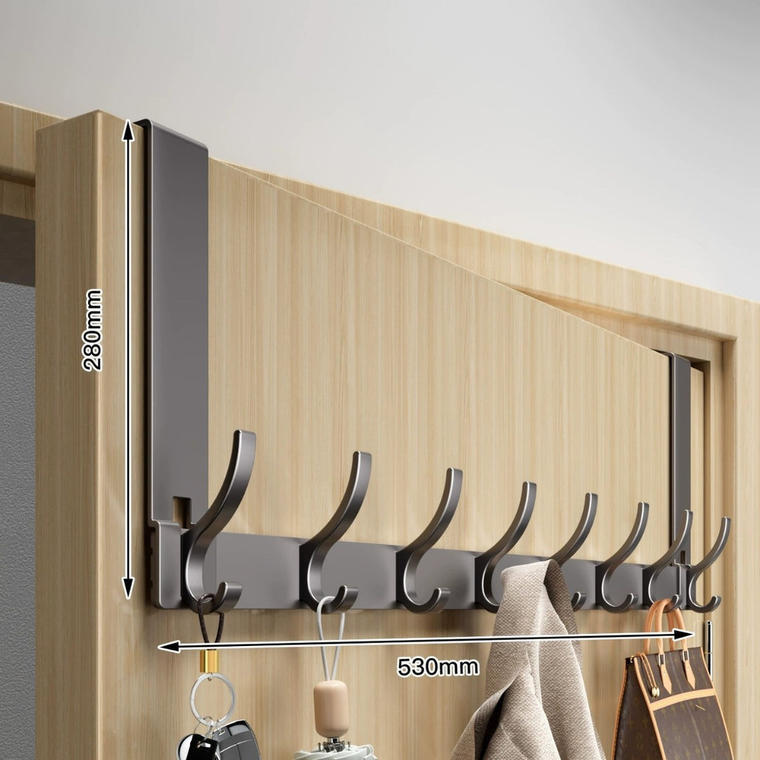 Over-Door Hook Hanger Rack
