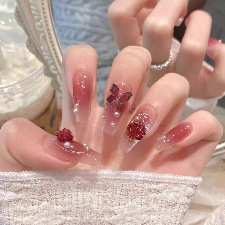 Decorative Press-On Nail Art Set Kalsten