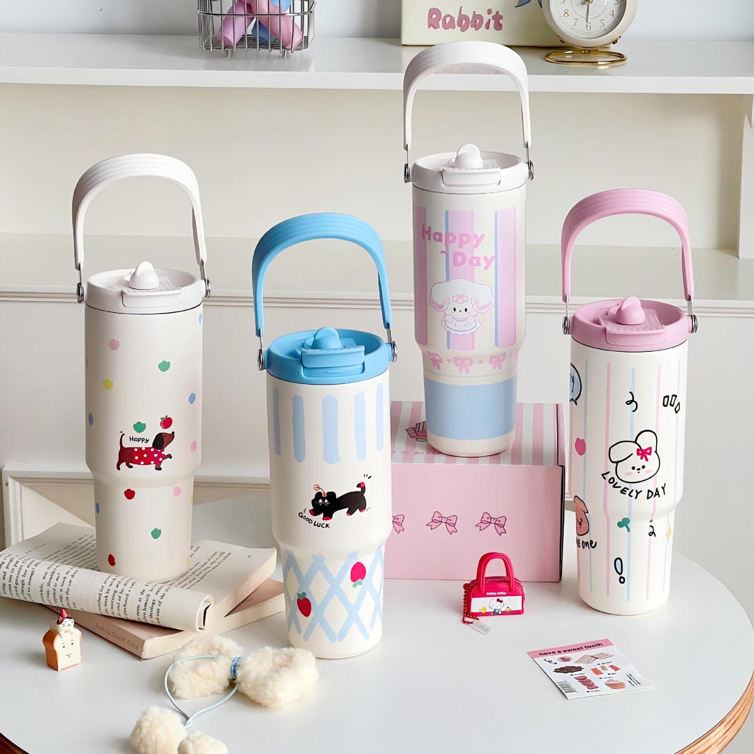 Women's sweet and playful insulated bottle Kalsten