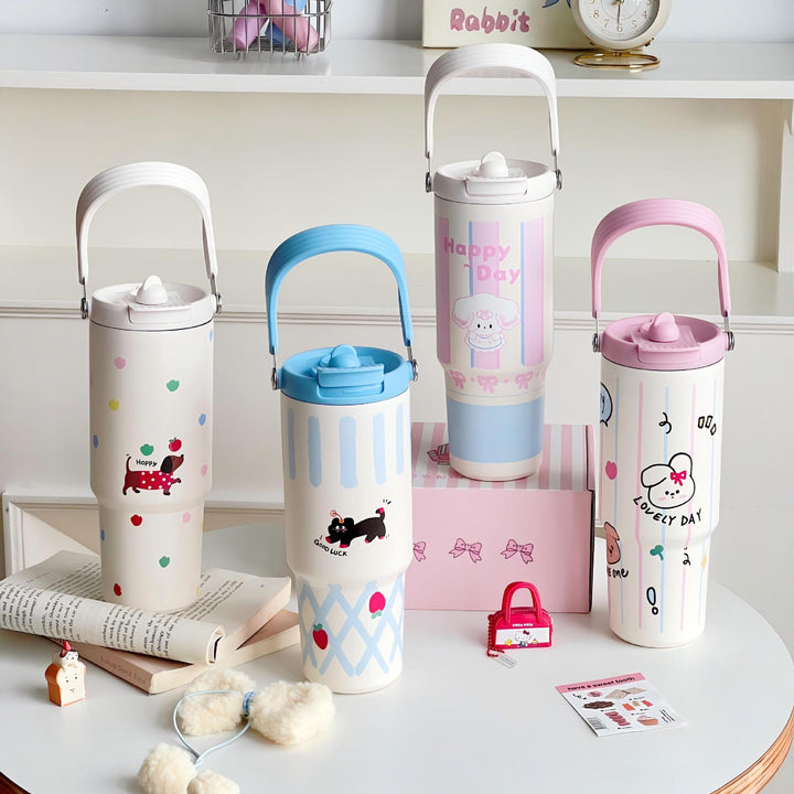 Women's sweet and playful insulated bottle Kalsten