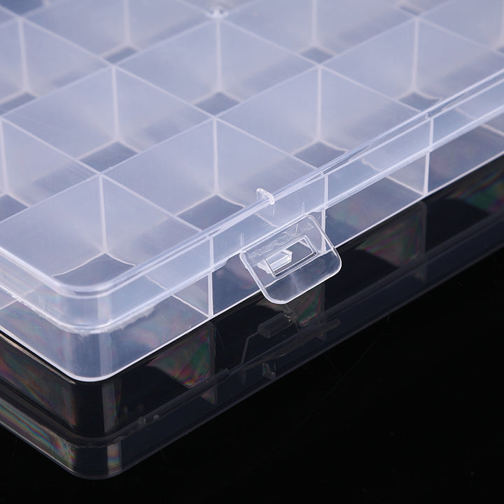 Multi-Compartment Clear Organizer Storage Box Kalsten