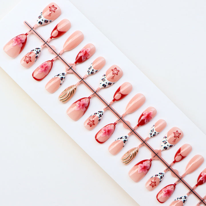 Decorative Floral Nail Art Set