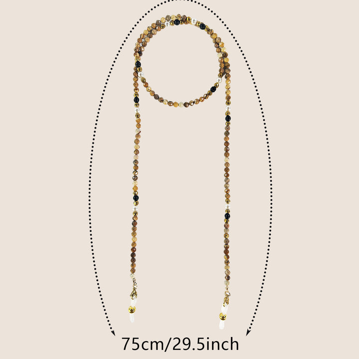Artisan Beaded Eyewear Chain Kalsten