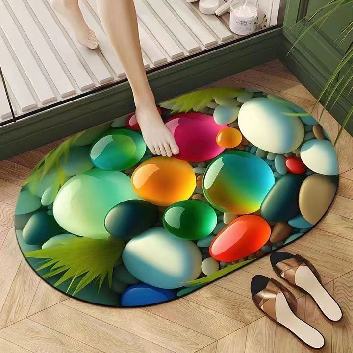 Non-Slip Water-Absorbent Bath Mat Kalsten
