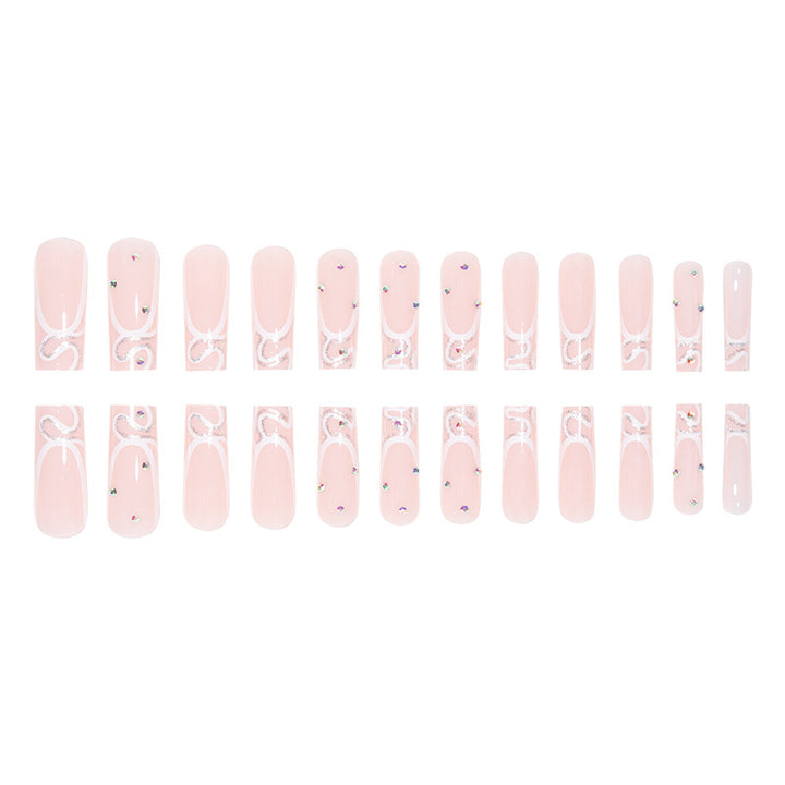 Decorative Long Nail Tips Kalsten