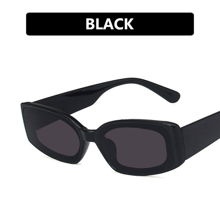 Ladies fashionable transparent sunglasses with square design Kalsten