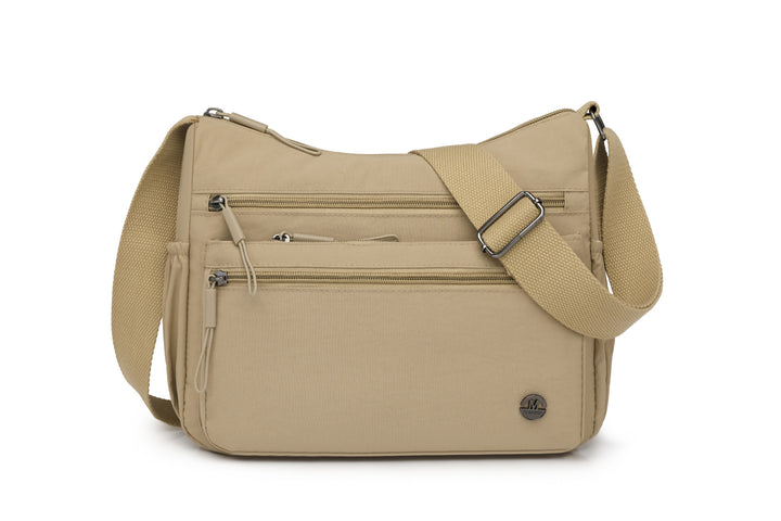 WoMulti-Pocket Crossbody Satchel