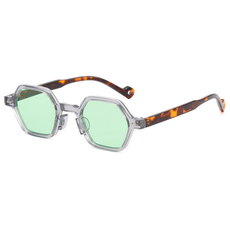 Women's Geometric Sunglasses in Modern Hexagon Design Kalsten