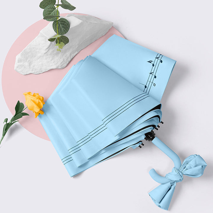 Ladies elegant and creative folding umbrella with heart design Kalsten