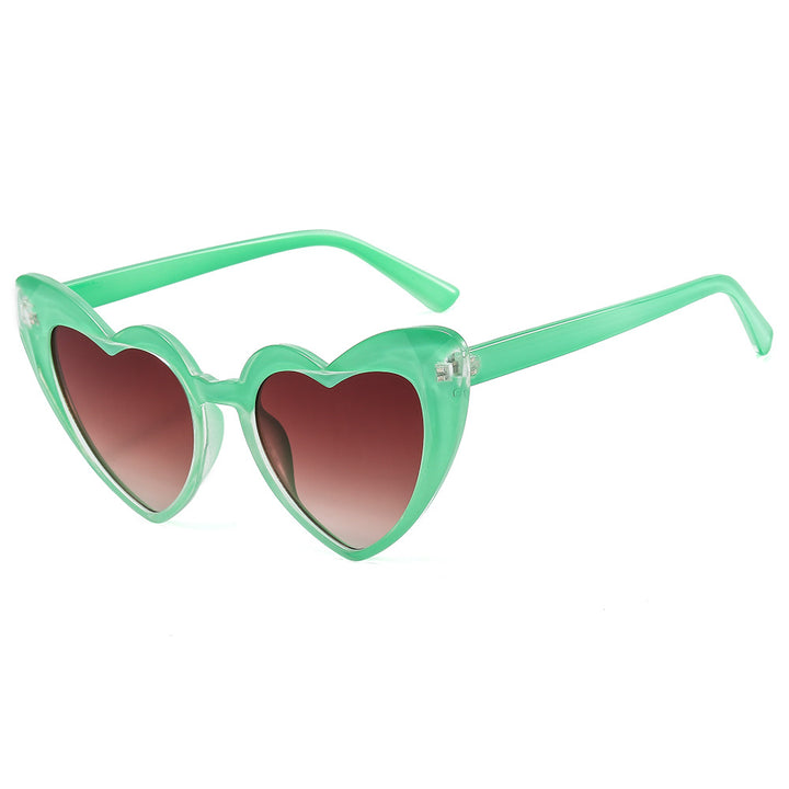 Women's fashionable heart sunglasses with UV protection Kalsten