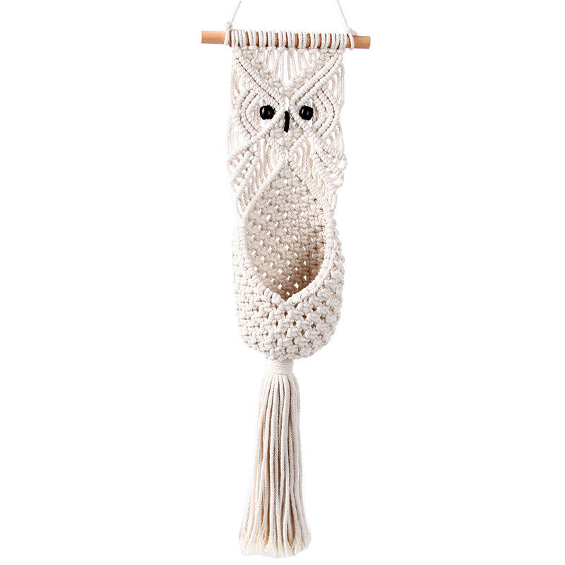 Macrame Owl Hanging Planter Kalsten