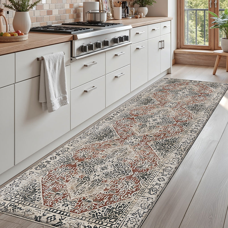 Vintage-Inspired Kitchen Runner