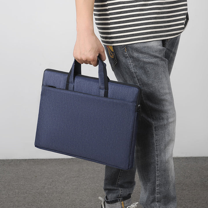Laptop bag with reinforced protection and practical compartments Kalsten