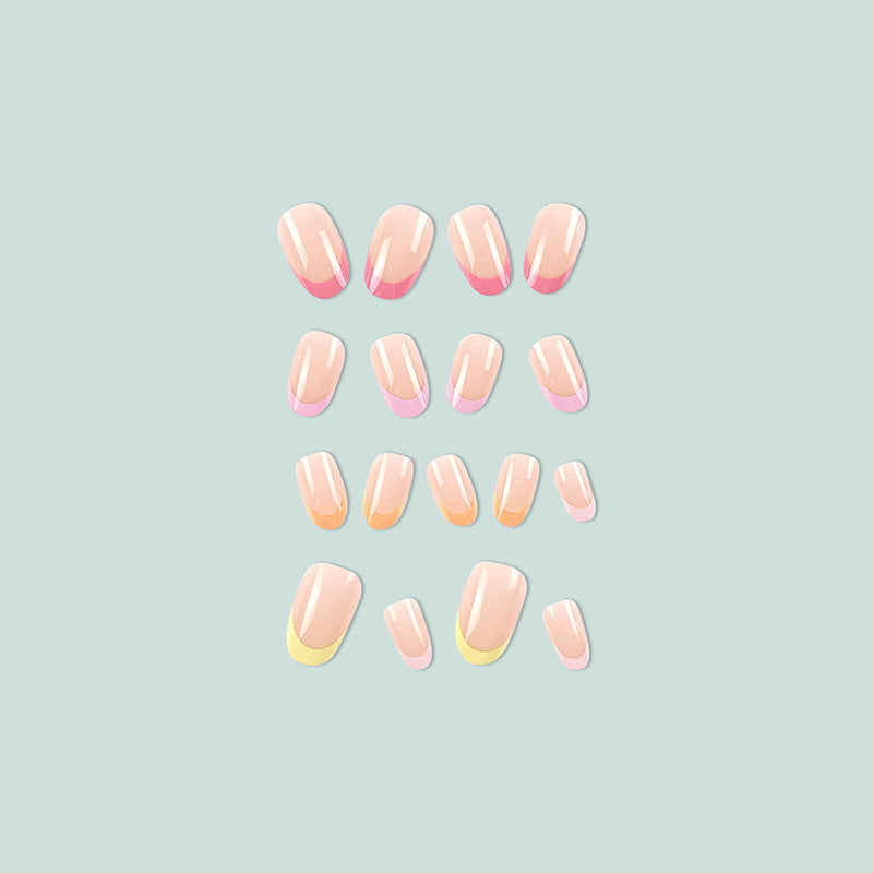 Artful nail art with geometric design Kalsten