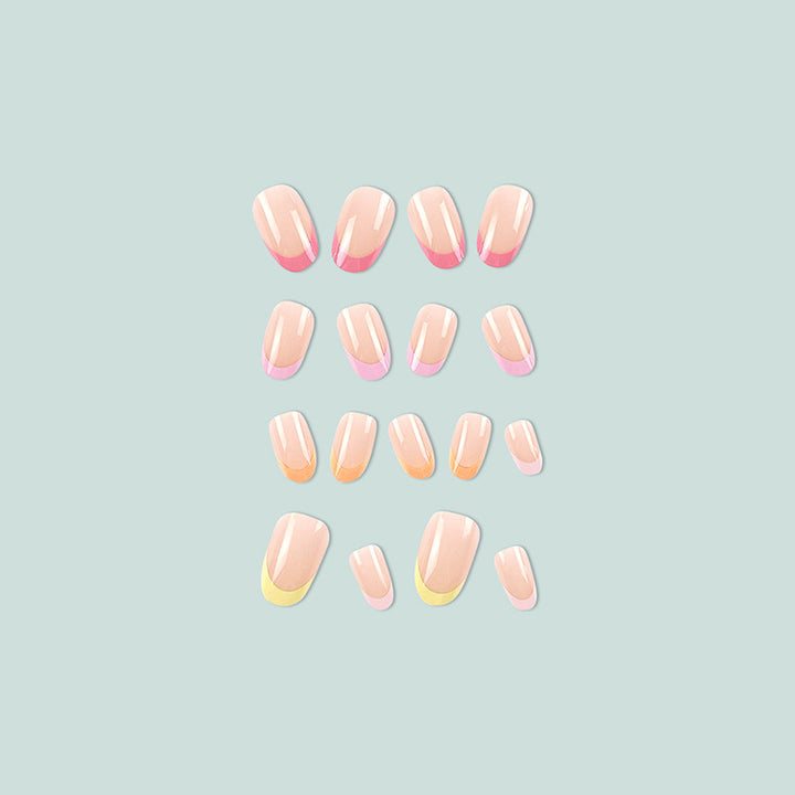 Artful nail art with geometric design Kalsten