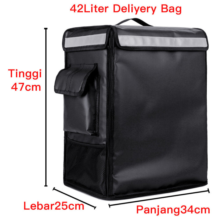Unisex Insulated Food Transport Box with Side Storage Compartment Kalsten