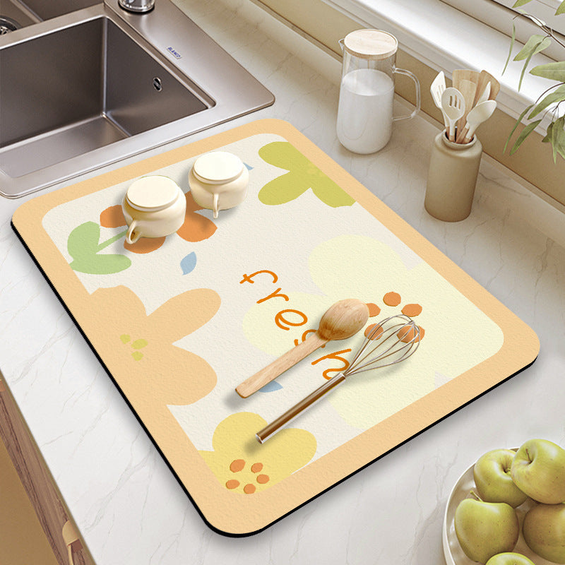 Decorative Kitchen Counter Mat