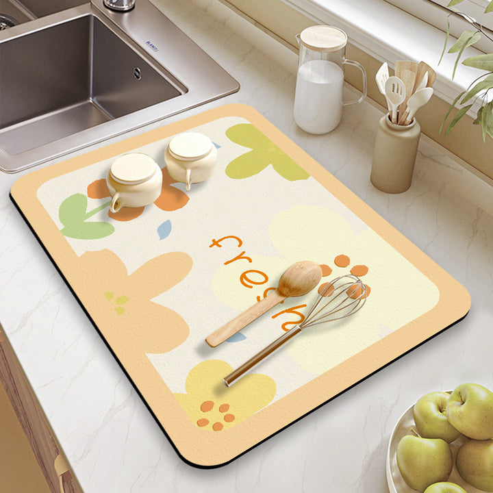 Decorative Kitchen Counter Mat