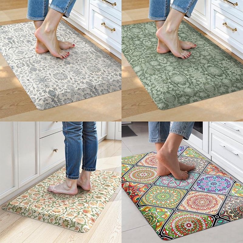 Floral Kitchen Mat Kalsten