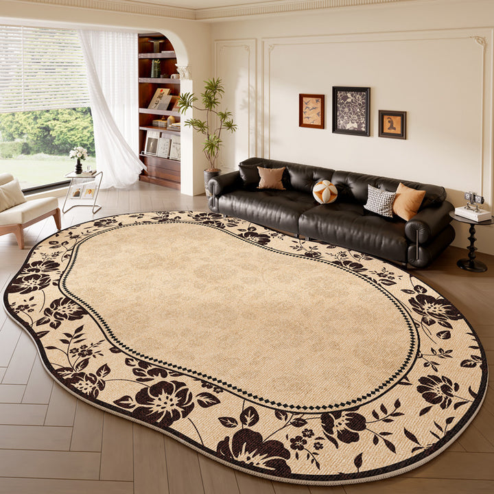 Decorative Floral Pattern Area Rug Kalsten