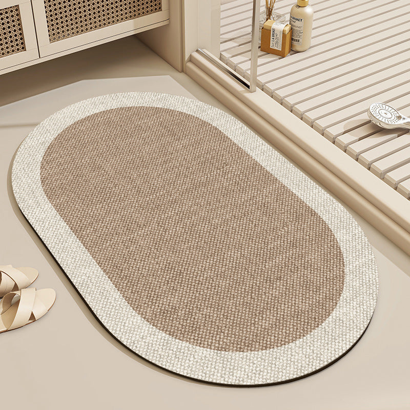 Round Non-Slip Bathroom Mat