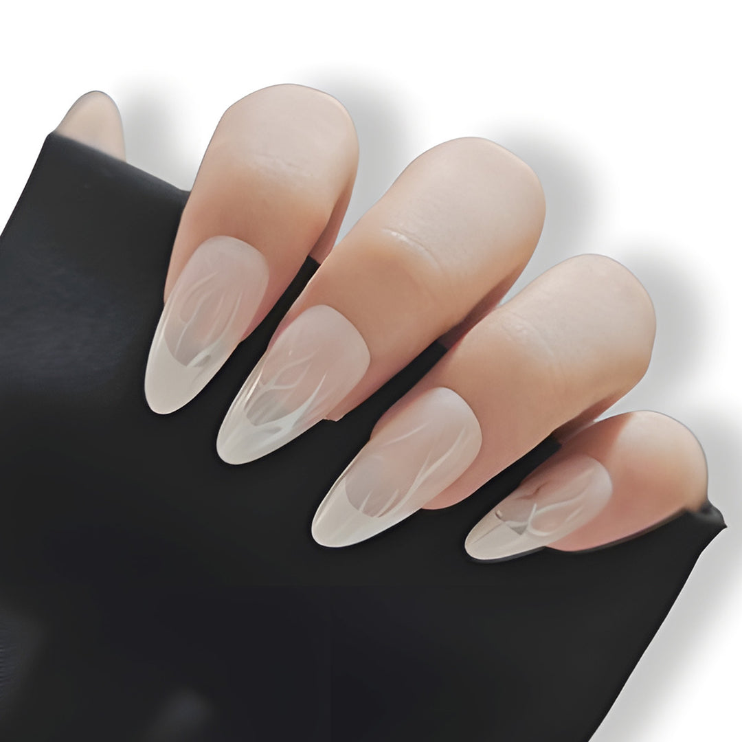 Chic Long Pointed Press-On Nails Kalsten