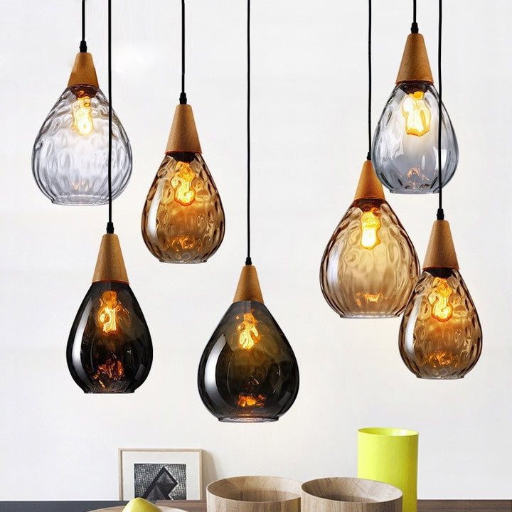 Artistic Teardrop Pendant Light