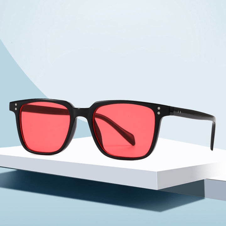 Ladies fashionable square sunglasses with unique lenses Kalsten