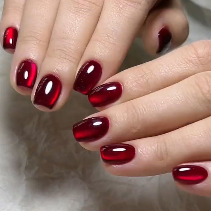 Artful artificial nails with shiny finish Kalsten