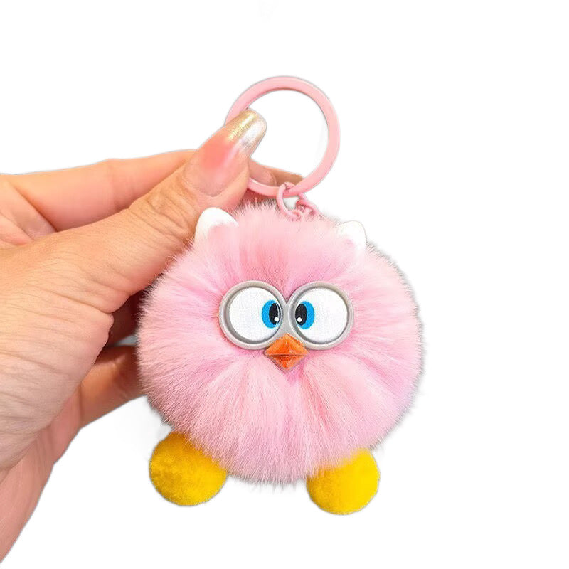 Cute Cartoon Plush Keychain Kalsten