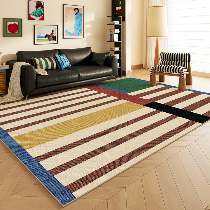 Soft Checkered Area Rug Kalsten