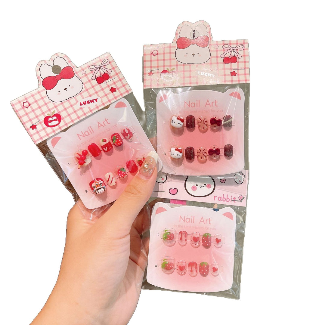 Creative Nail Art Set with Cute Bunny Design Kalsten