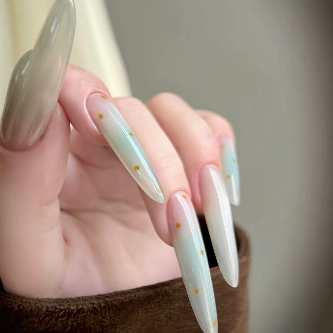 Elegant Long Stiletto Nail Extensions