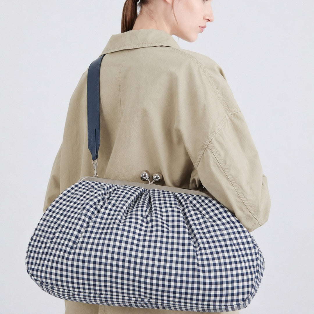 Ruched Clutch Purse