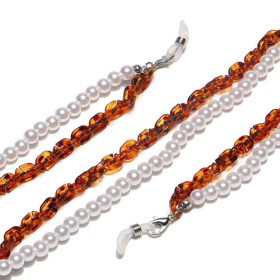 Beaded Eyewear Chain with Accents Kalsten