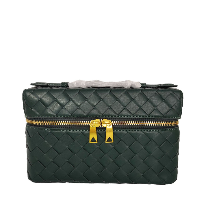 Structured Woven Satchel Bag Kalsten