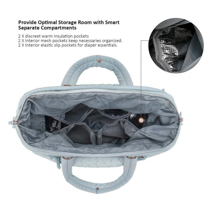 Quilted Travel Weekender Bag Kalsten