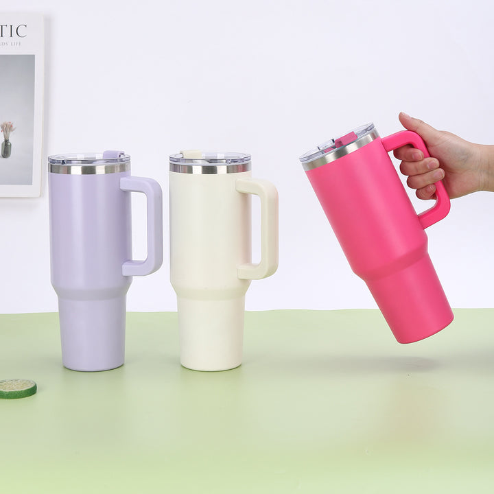 Women's High-Quality Thermal Mug with Ergonomic Handle and Leak-Proof Lid Kalsten