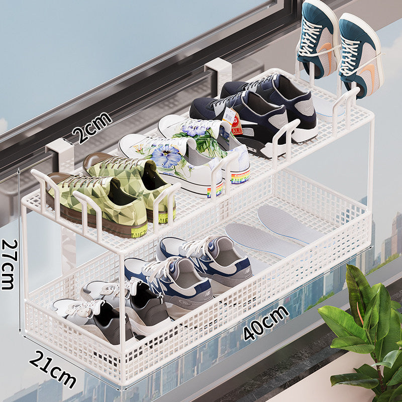 Adjustable Over-The-Door Shoe Organizer Kalsten