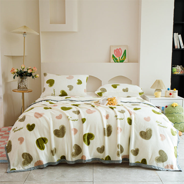 Women Patterned Blanket made of Soft Cotton Kalsten