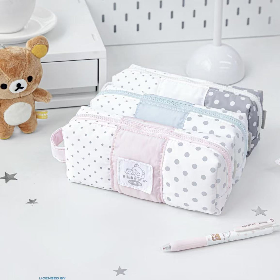 Cute Polka Dot Pencil Case