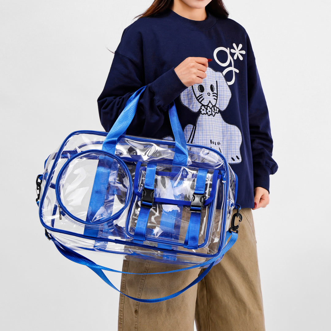 Clear Utility Duffle Bag Kalsten
