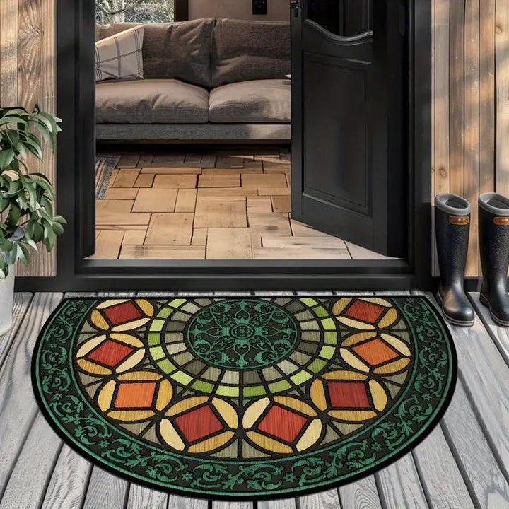 Ornate Welcome Entry Mat