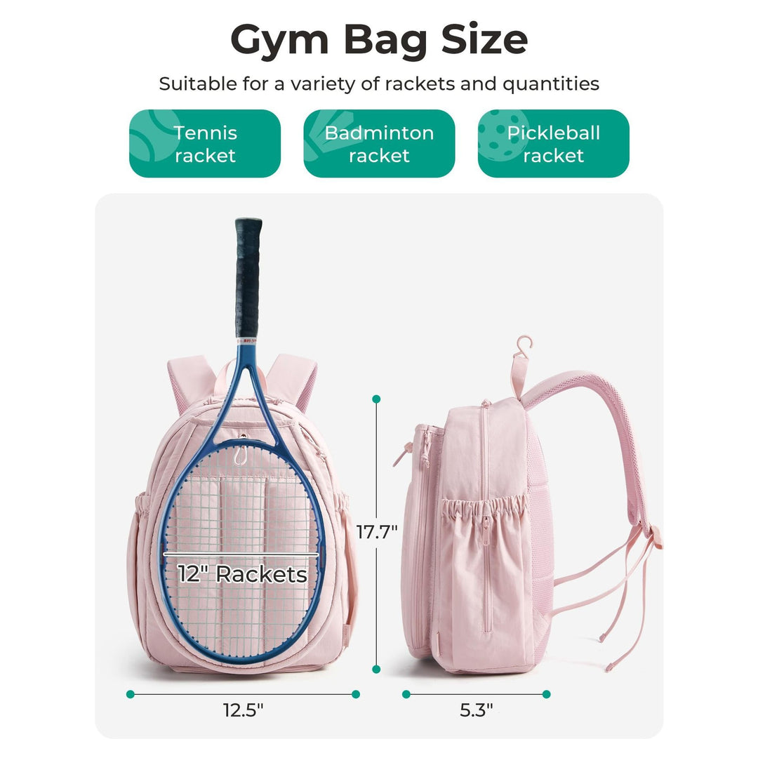 Sporty tennis backpack with ergonomic design Kalsten