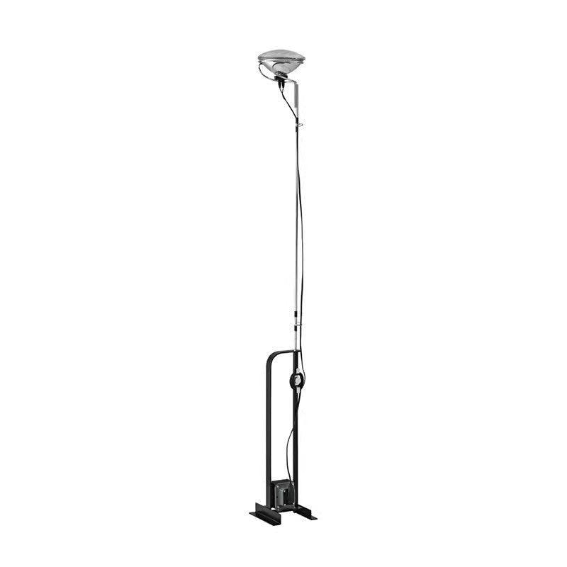 Industrial Floor Lamp with Adjustable Height