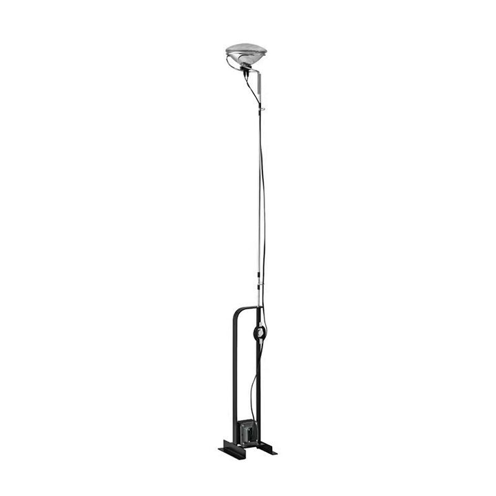 Industrial Floor Lamp with Adjustable Height