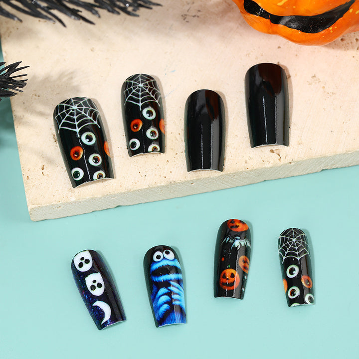 Creative Halloween-style art nails Kalsten